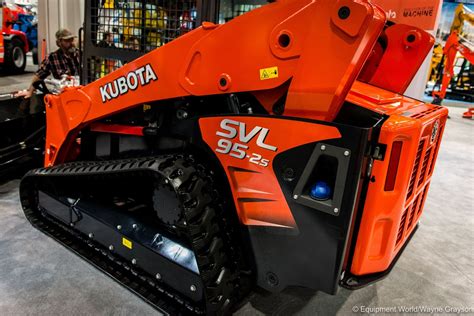 Kubota Unveils Svl95 2s Compact Track Loader With More Powerful