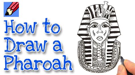 How To Draw Tutankhamen Real Easy Youtube