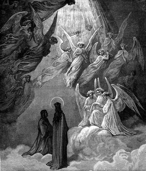 Alighieri Dante The Divine Comedy Paradiso 15 21 Gustave Dore