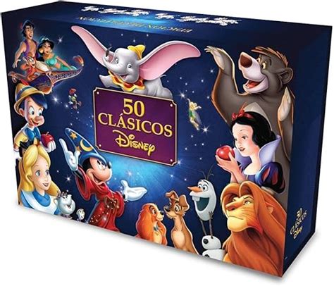 Paquete 50 Clásicos Disney Edición De Colección Personajes Animados