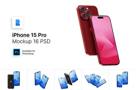 Free Iphone 15 Pro Mockup Psd Free Ui Resources