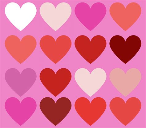 Coloured Hearts Background Free Stock Photo Public Domain Pictures