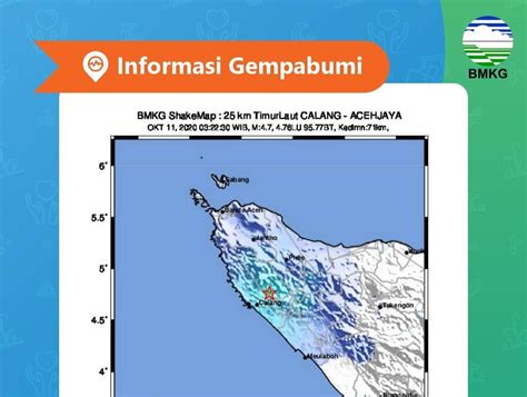 Gempa bumi merupakan salah satu bencana alam yang sangat sering terjadi di indonesia. Waspada! Gempa Bumi Tektonik M 4,7 Guncang Aceh Jaya, BMKG ...