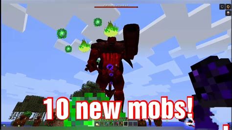 I Found 10 New Mobs In Minecraft Youtube