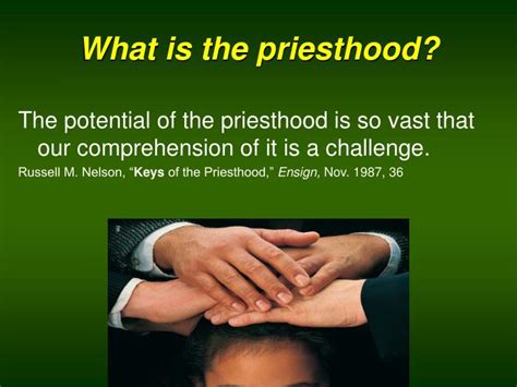Ppt The Restoration Of The Priesthood Powerpoint Presentation Id