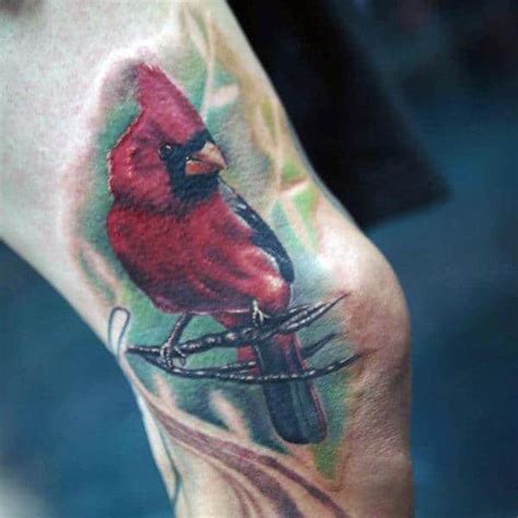 There are several stunning and manly designs which will fit the taste of the ultimate consumer. 60 Cardinal Tattoo Designs For Men - Bird Ink Ideas