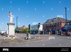 Church Road, Ashford, Surrey, England, United Kingdom Stock Photo ...