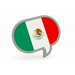 Mexico Icon Bubble Speech Flag Commercial Non