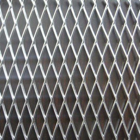 Architectural Decorative Diamond Aluminum Expanded Metal Mesh Sheet（hexagonal） 10 X 20 Mm 1 X 10