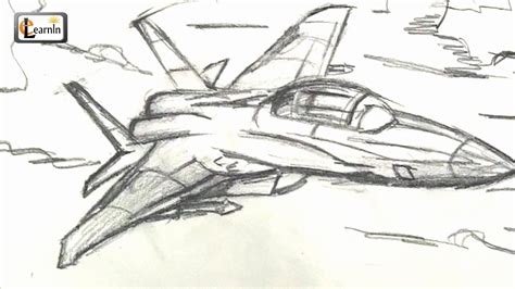 Fighter Jet Sketch At Explore Collection Of