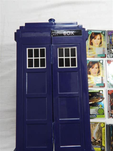 Doctor Who Stunning Monster Invasion Tardis Card Holder 29cm Tall Lid