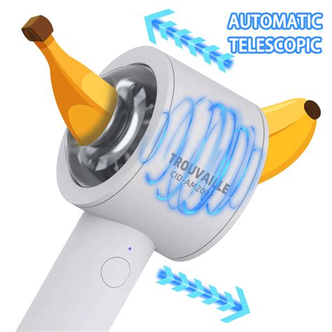 Trouvaille Banana Peeler Automatic Telescopic Masturbator Blowjob Toy