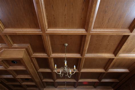 Coffered Ceiling 23 Dark Woodgrid Coffered Ceilings By Midwestern