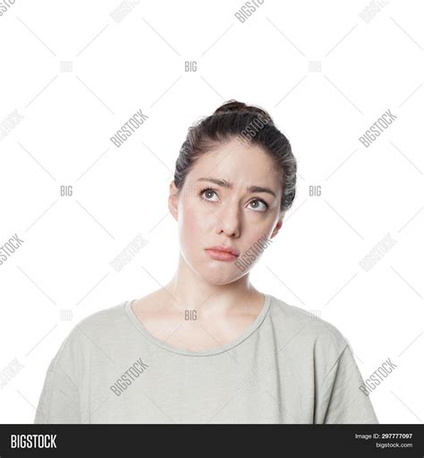 Worried Thoughtful Image And Photo Free Trial Bigstock