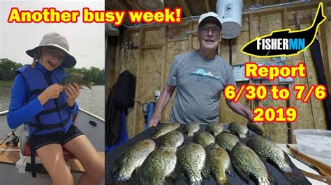 Easy see bank and public holidays in year calendar. FisherMN June 30th to July 6th Fishing Report 2019 - YouTube