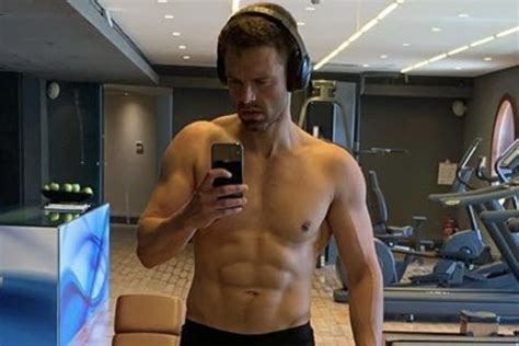 Sebastian Stan Posts Shirtless Selfie Admits To Years Of Self Judgment