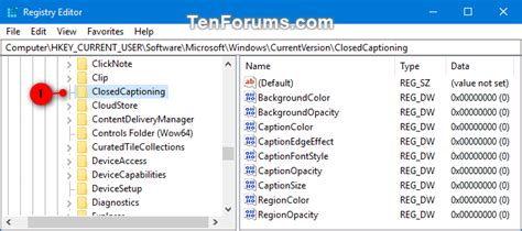 How To Change Closed Captions Settings In Windows 10 Tutorials
