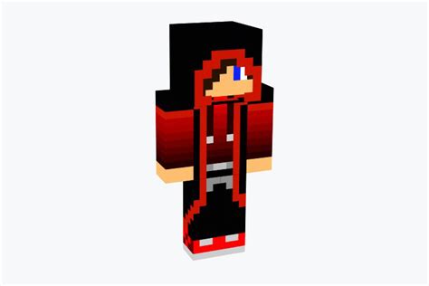 Best Red Colored Hoodie Minecraft Skins Boys Girls Fandomspot