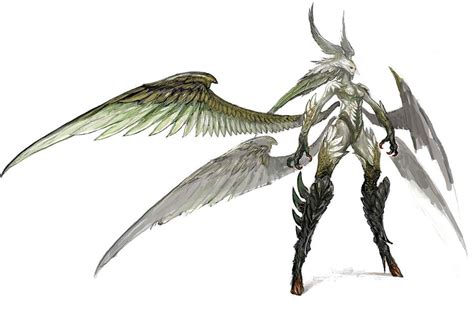 Garuda Final Fantasy Xiv Artwork Final Fantasy Dark Fantasy Creature
