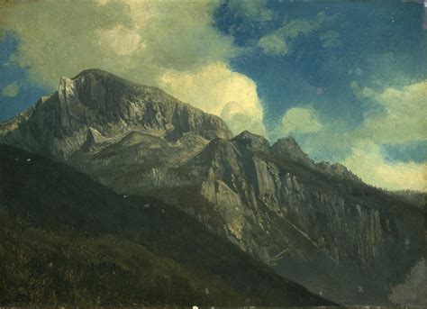 Mountains By Albert Bierstadt Artvee