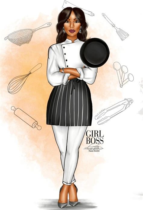 Pin By Duchess On ELEGANCE AND STYLE Female Chef Chef Logo