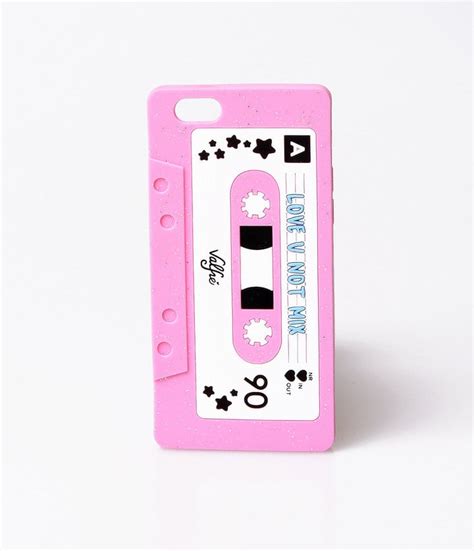 Valfre Pink Glitter Cassette Mix Tape Iphone 66s Case
