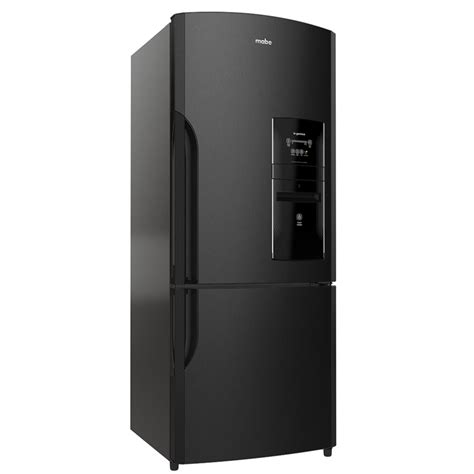 Refrigerador 76 cm Mabe RMB520IWMRP0 Negro Querétaro Cancún Cabos