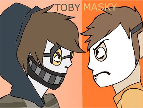 Ticci Toby Vs Masky By Randomosityfj On Deviantart
