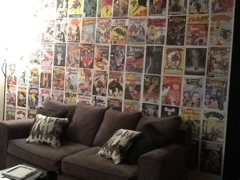 Download files and build them with your 3d printer, laser cutter, or cnc. Comic book wall in living room! | Comic book rooms, Gamer ...