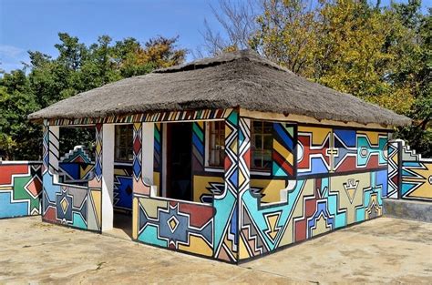 The Secrets Of Ndebele Tribe Houses Language And Art Patterns