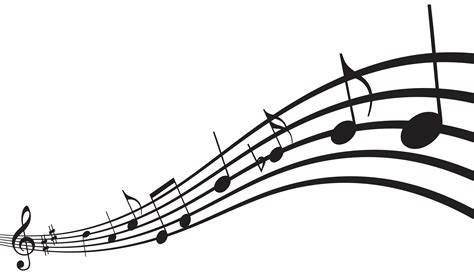 Best Free Music Notes Banner Clip Art Images Free Vector