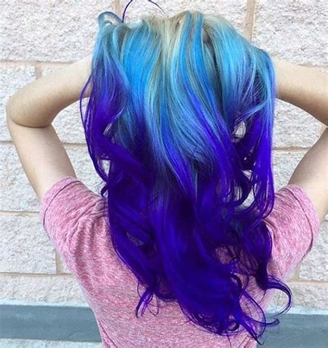 25 Amazing Blue And Purple Hair Looks Stayglam Blue Purple Hair
