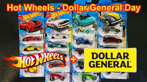 Hot Wheels Dollar General Day Exclusive Colors Youtube