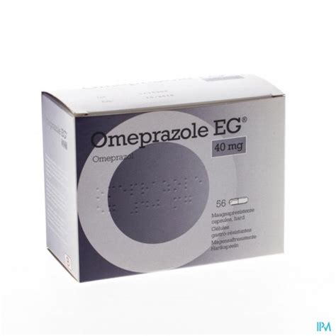 Omeprazol Eg 40mg Pi Pharma Caps 56x40mg G Pip Apotheek Sollie