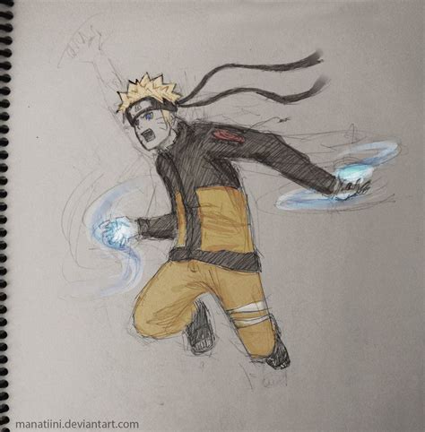 How To Draw Naruto Rasen Shuriken