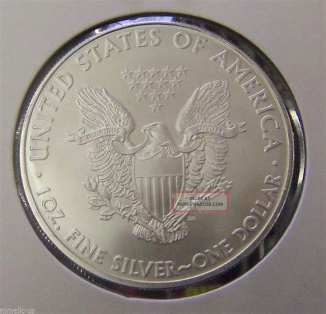 United States Silver Dollar 2009 Bullion Silver Eagle 1 Oz Bullion