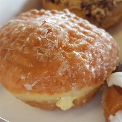 Bavarian Cream Filled Doughnut At Irish Maid Donuts In Fort Smith