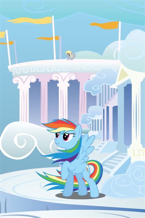 Rainbow Dash Windy Mane Iphone Wallpaper By ~rdbrony16 On Deviantart