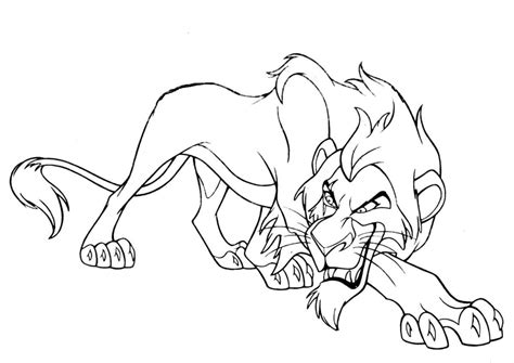 Lion, king, fighting, with, scar. Scar Lion King Drawing at GetDrawings | Free download