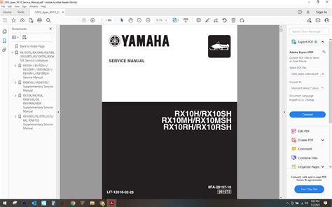 2003 Yamaha Snowmobile Apex Rx10 Download Service Manual