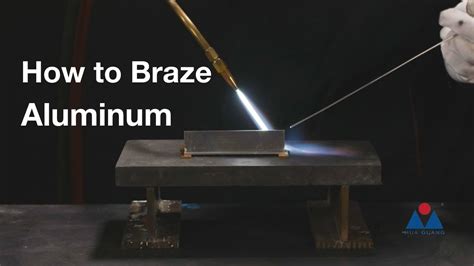 How To Braze Aluminum Flame And Induction Brazing Youtube