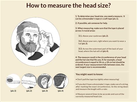 Tips For Measuring A Head Caps Hats Cap Chart