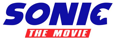 Sonic The Movie Logo By Nuryrush On Deviantart