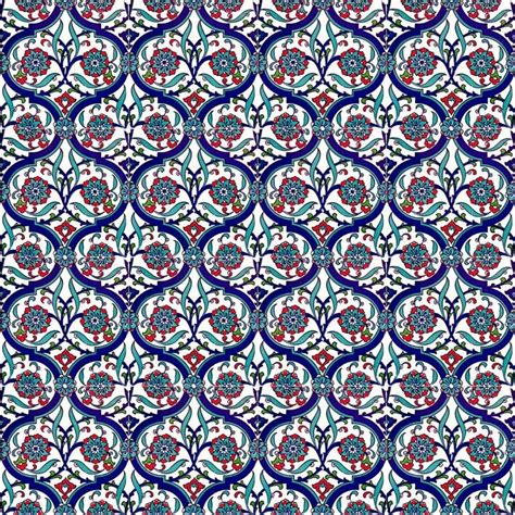 Iznik Turkish Tiles Ceramic Oriental Wall Tile Patterned Etsy