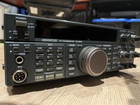 Kenwood Ts 450s Hf Transceiver W Built In Antenna Tuner Mic And Manual Working Ebay