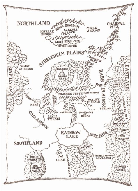 Sword Of Shannara Map High Resolution