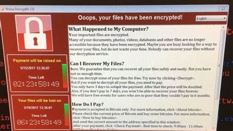Nhs Cyber Attack More Ransomware Cases Likely On Monday Bbc News