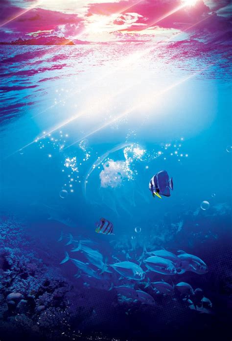• millions of unique designs by independent artists. Aesthetic Underwater World Background | Underwater world ...