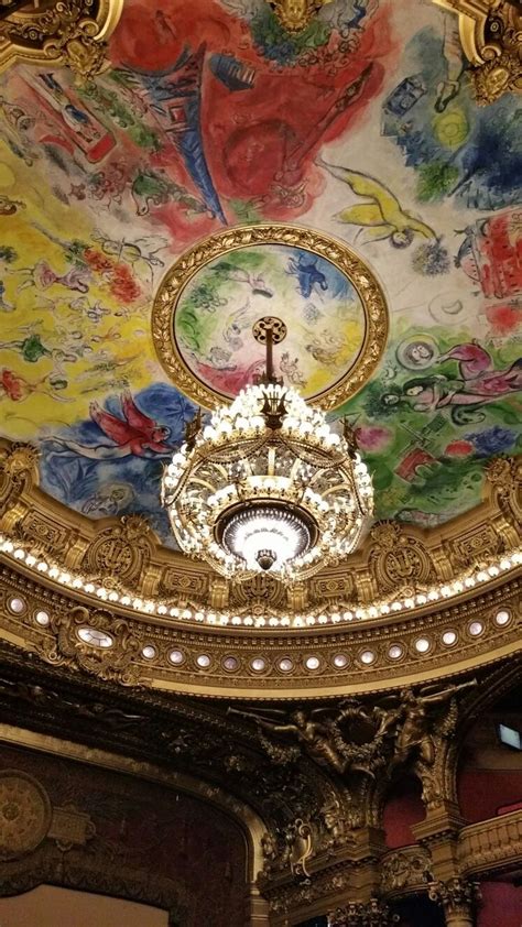 Paris opera house ceiling.leroux's and broadway's accounts of the accident are, however, noticeably inaccurate; Paris Opera House | Chagall paintings, Marc chagall ...