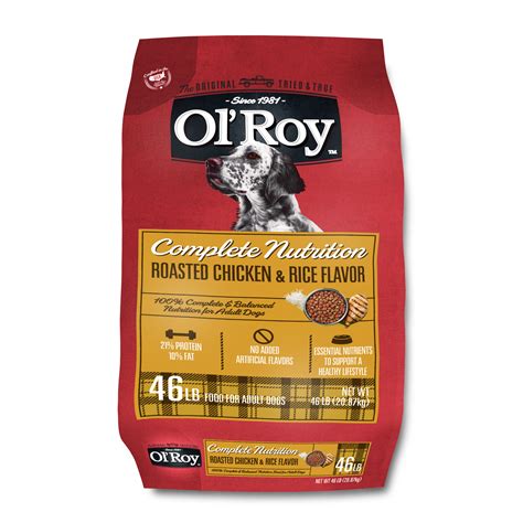 He was vomiting and brought him into the vet and we are convinced that this fog food is. Ol' Roy Complete Nutrition Roasted Chicken & Rice Flavor ...
